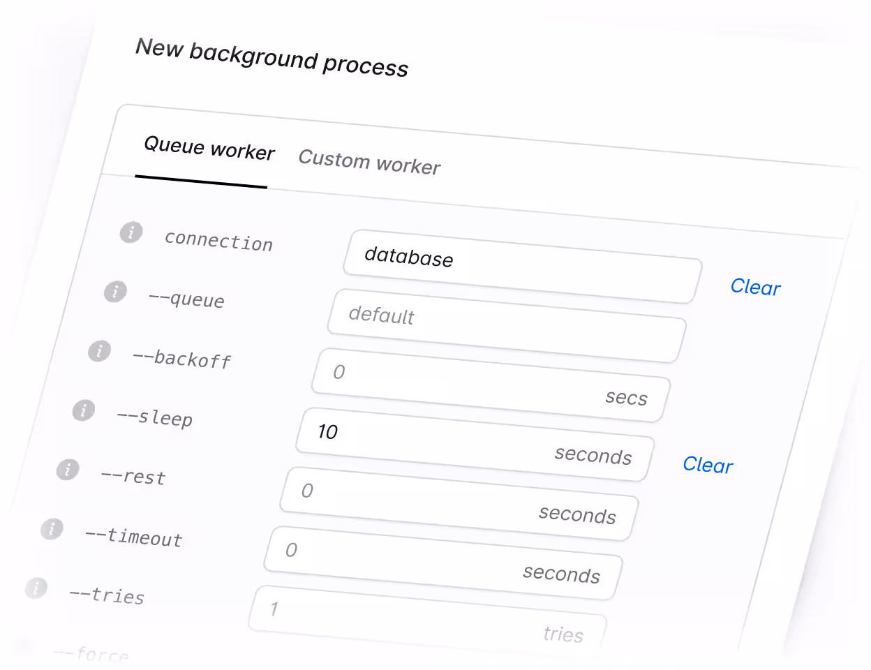 Queue workers illustration